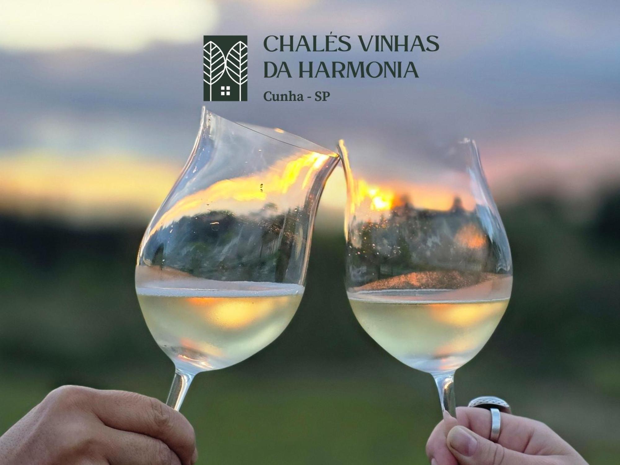 Chales Vinhas Da Harmonia L Pousada Em Cunha Sp Exteriör bild