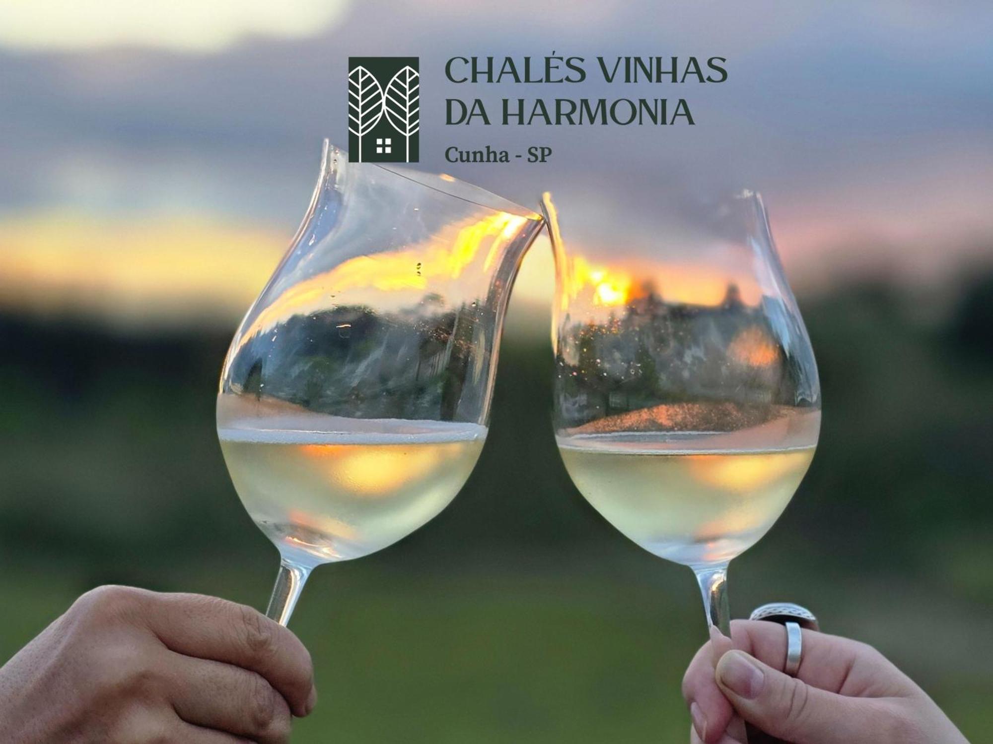 Chales Vinhas Da Harmonia L Pousada Em Cunha Sp Exteriör bild